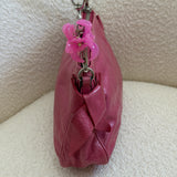 Miu Miu Mauve Hot Pink Lux Bow Leather Pochette