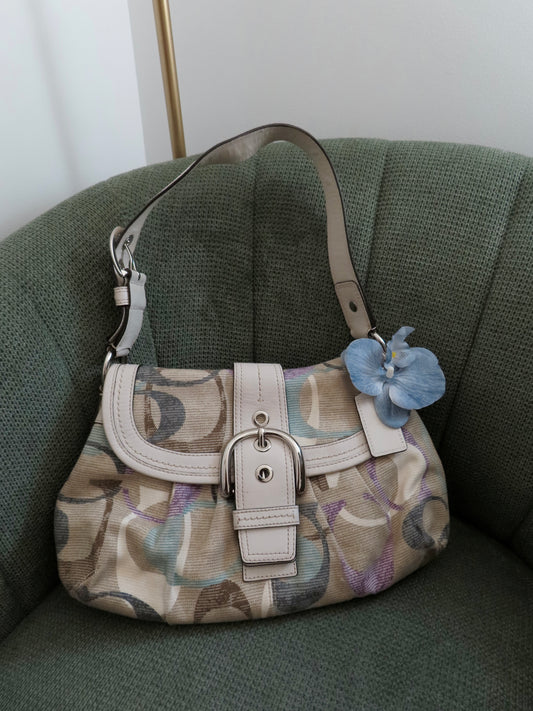 Coach Optic Signature Soho Sufflette Bag