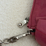 Miu Miu Mauve Hot Pink Lux Bow Leather Pochette