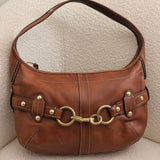 Tan Coach Ergo Belted Shoulder Bag