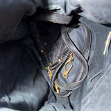 Rare Miu Miu Black Vitello Leather Bag