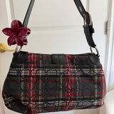 Rare Coach Plaid Soho Sufflette Shoulder Bag