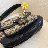 Coach Canvas Ali Legacy Turnlock Bag