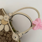 Spring Daisy Coach Signature Tote Bag