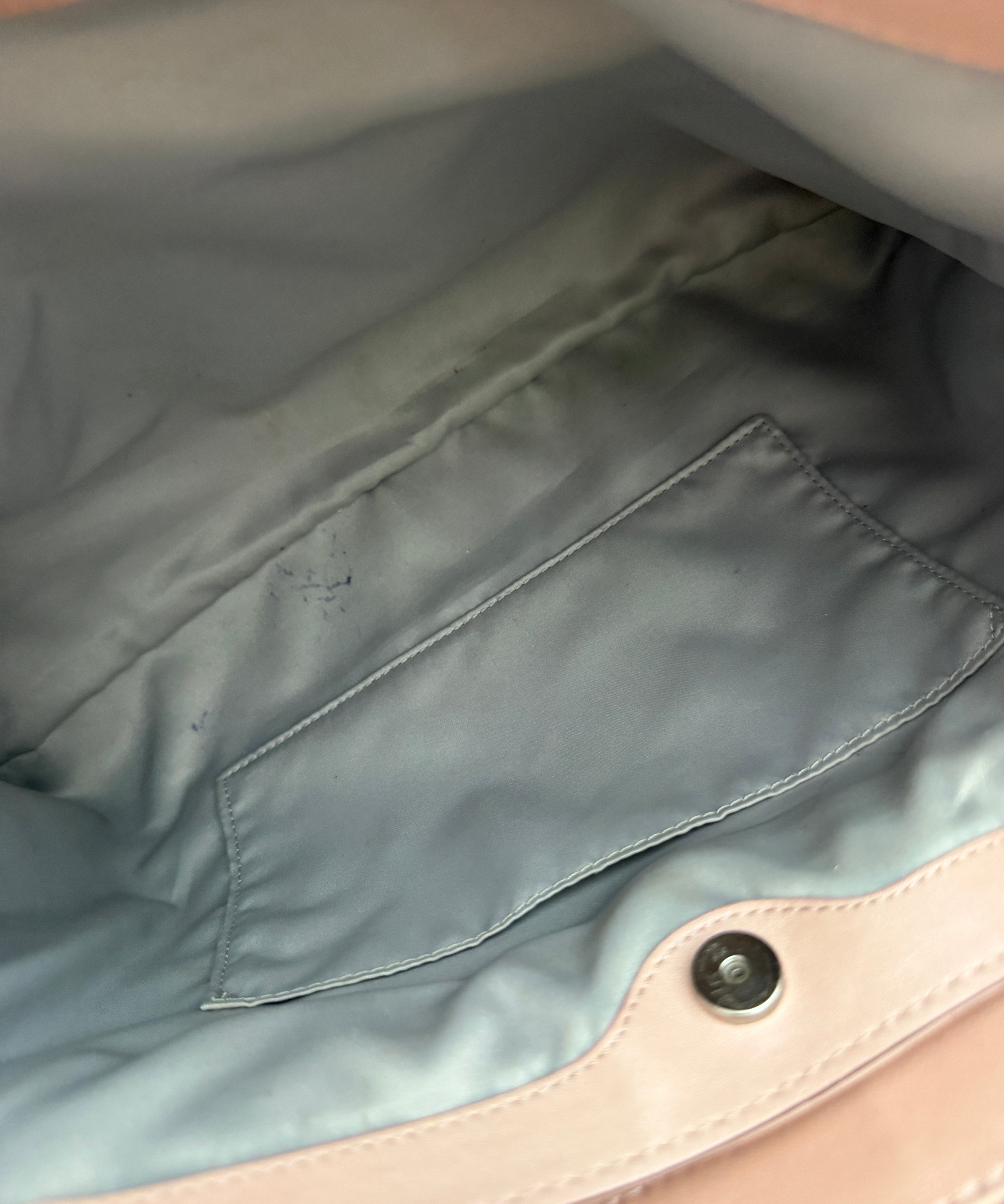 Coach Pastel Pink Leather Lexi Tote Bag