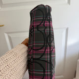 Coach Plaid Poppy Madison Shoulder Bag