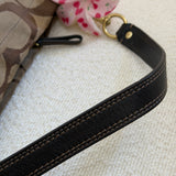 Brown Canvas Small Carly Bag