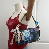 Rare Coach Denim Patchwork Shoulder Bag