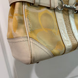Coach Butter Yellow Signature Hamptons Carry-All Bag