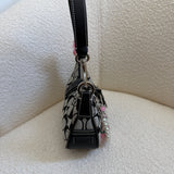Coach Grey Canvas Demi Hamptons Buckle Bag