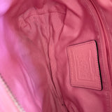 Coach Signature Optic Pink Mini Hobo Bag
