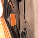 Coach Tan Leather Hamptons Carry-All Bag