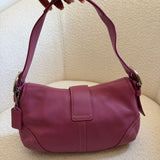 Rare Coach Pink Leather Mini Soho