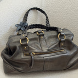 Metallic Coach Daphne Legacy Satchel Bag