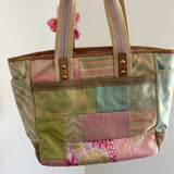 Coach Multicolor Patchwork Spring Hand Bag
