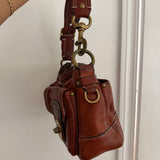Coach Whiskey Legacy Turnlock Bag