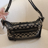 Coach Grey Signature Legacy Duffle Bag