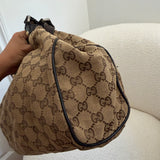 Brown Gucci GG Sukey Tote Bag