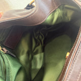 Coach Brown Leather Maggie Shoulder Bag