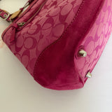 Coach Pink Hamptons Shoulder Bag