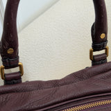 Purple Marc Jacobs Baby Groove Bag