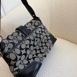 Coach Grey Hamptons Shoulder Bag