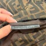 Brown Fendi Zucca Chef Shoulder Bag