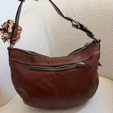 Coach Chestnut Leather Hobo Bag