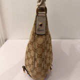Gold Gucci Abbey D-Ring Medium Hobo Shoulder Bag