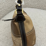 Coach Holiday Patchwork Top Handle Pochette