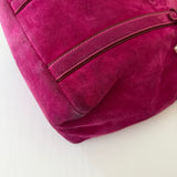 Coach Pink Suede Tote Bag