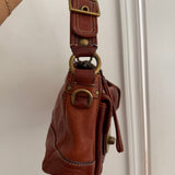Coach Whiskey Legacy Turnlock Bag