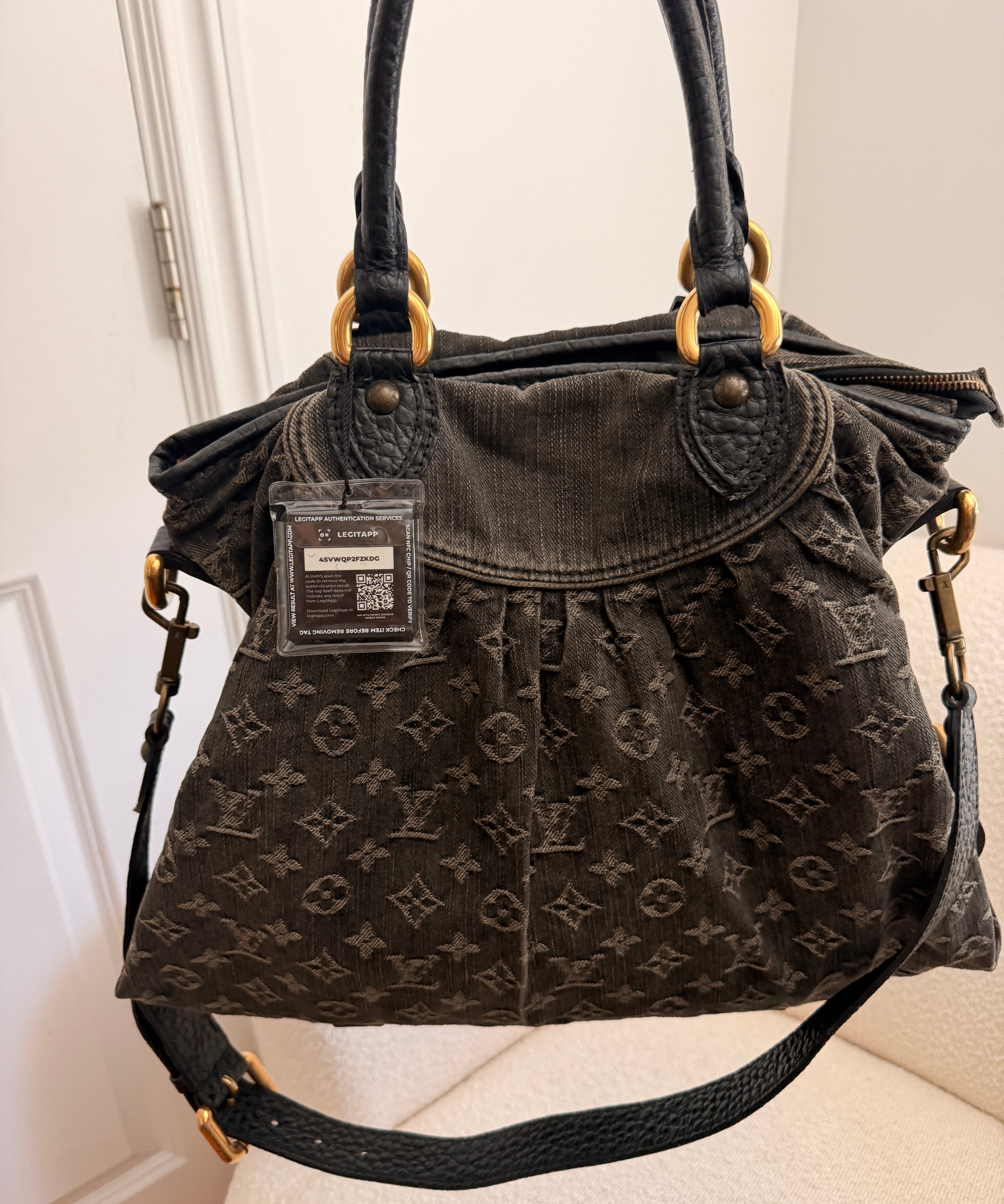 Louis Vuitton Denim Neo Cabby Tote Bag
