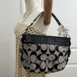 Coach Grey Signature Zoe Bag