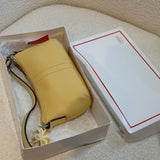 NWT Coach Butter Yellow Pochette Bag
