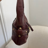 Plum Coach Ergo Belted Shoulder Bag