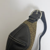 Coach Brown Signature Mini Hobo Bag