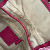 Rare Pink Trim Canvas Mini Soho Bag