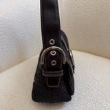 Black Coach Small Double Pocket Soho Bag