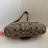Coach Brown Canvas Mini Soho Bag Set