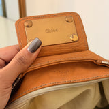 Chloe Tan Large Paddington Leather Shoulder Bag