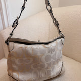 Coach White Chelsea Shoulder Bag