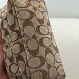 Coach Flower Applique Pochette Bag