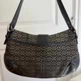 Coach Grey Signature Large Soho Bag