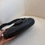 Black Leather Mini Soho Bag
