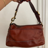 Coach Whiskey Legacy Turnlock Bag