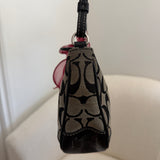 Coach Grey Signature Demi Hamptons Bag