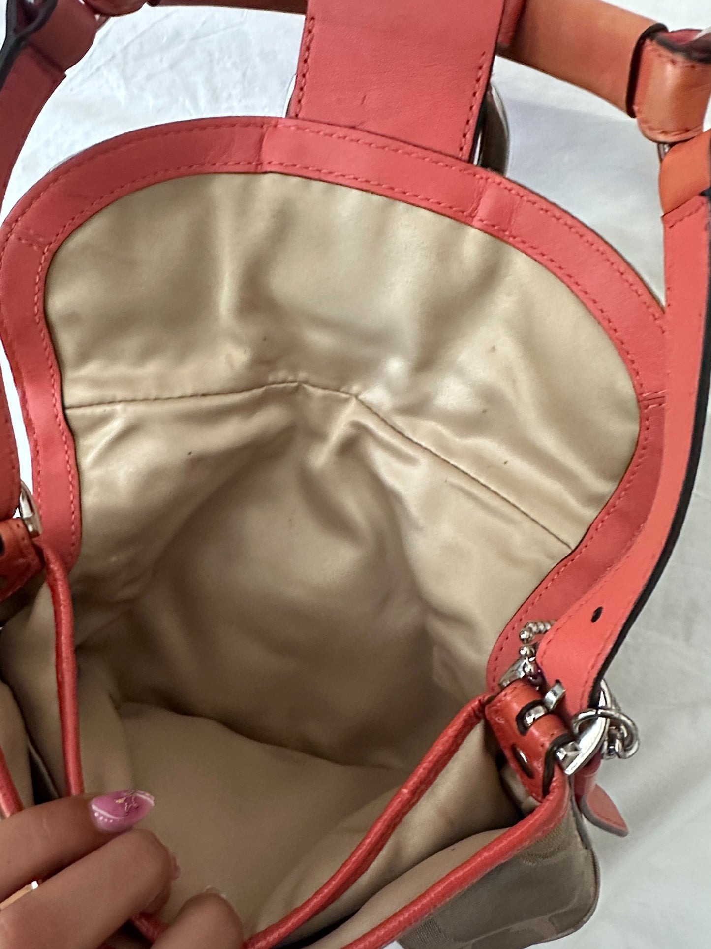 Coach Orange Mini Soho Bag