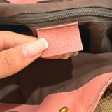 Pink Gucci GG Sukey Tote Bag