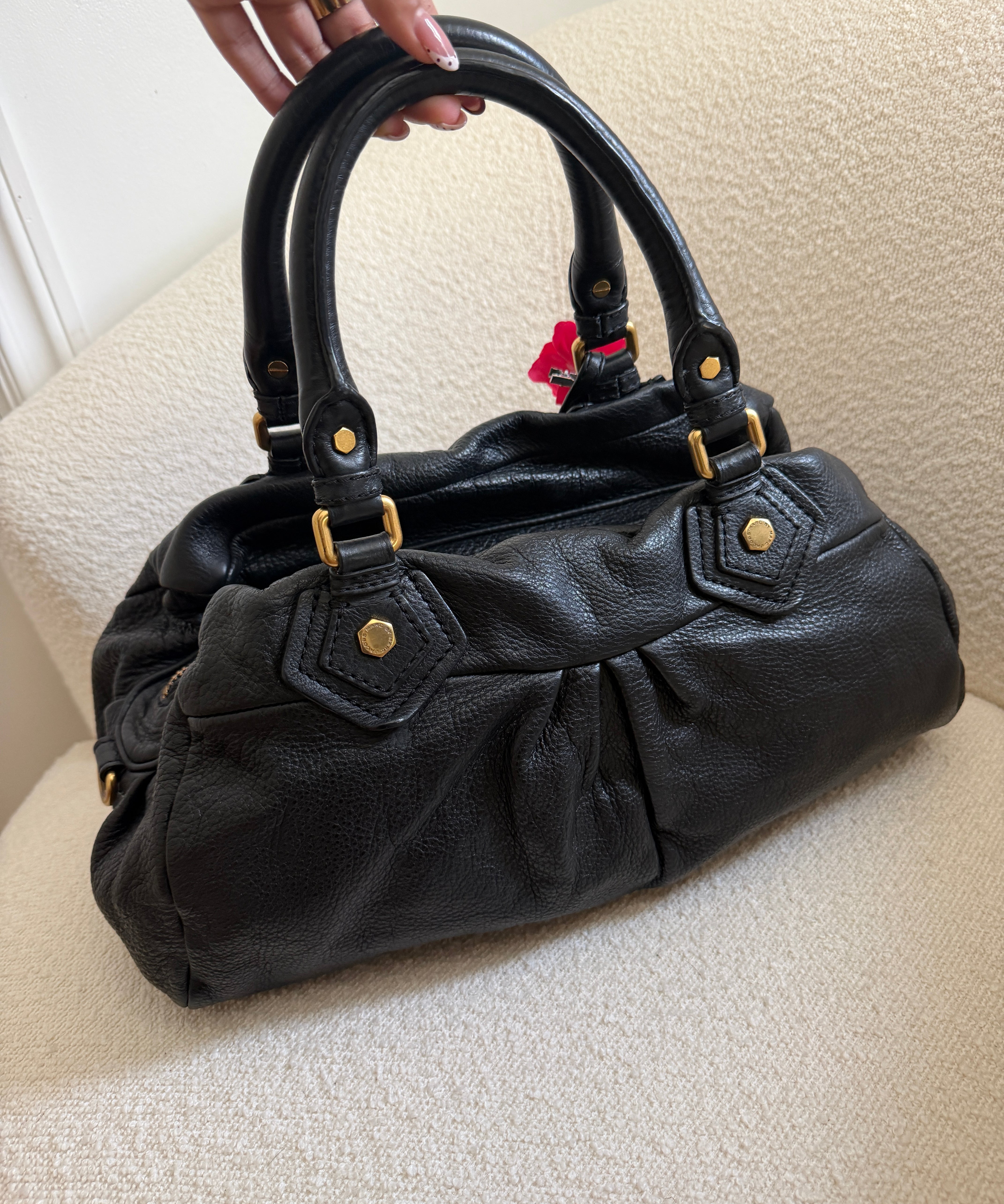 Black Marc Jacobs Classic Groove Bag